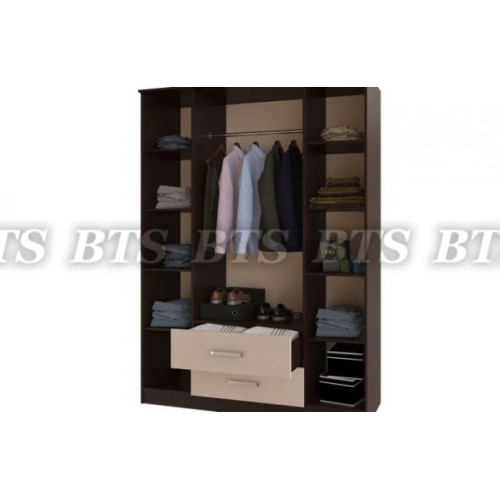 Фиеста шкаф 4-х створчатый (Венге/Лоредо)