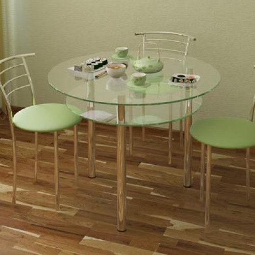 Стол обеденный «Рио-5» (10мм)