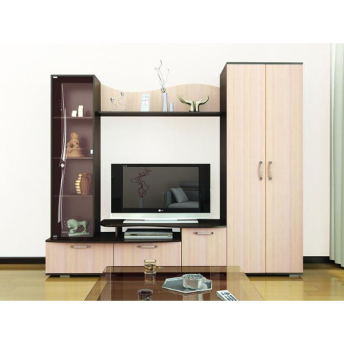 Гостиная «Оскар-12» (Венге / Дуб молочный)