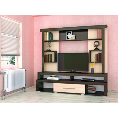 Гостиная «Марсель-3» (Венге / Дуб молочный)