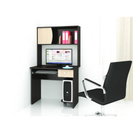 Стол компьютерный «Грета-4» (Венге/ Дуб молочный)