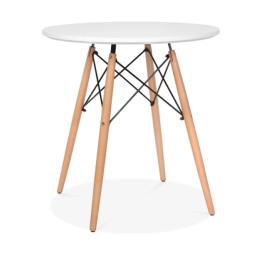 Стол обеденный из стекла GH-T10 белый