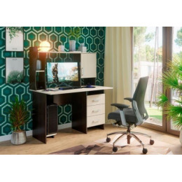 Стол компьютерный «Стол №5» Венге/Белфорт