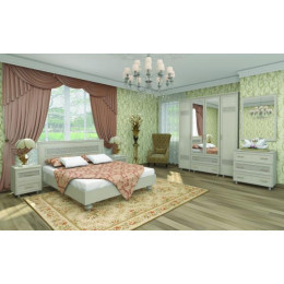 Спальня «Виктория» беленый дуб