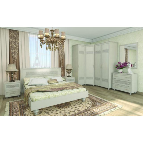 Спальня «Виктория» беленый дуб