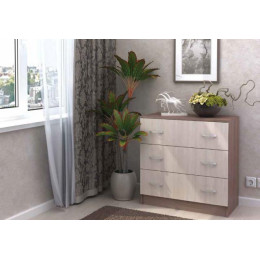 Комод 3 ящика КМ 551 М