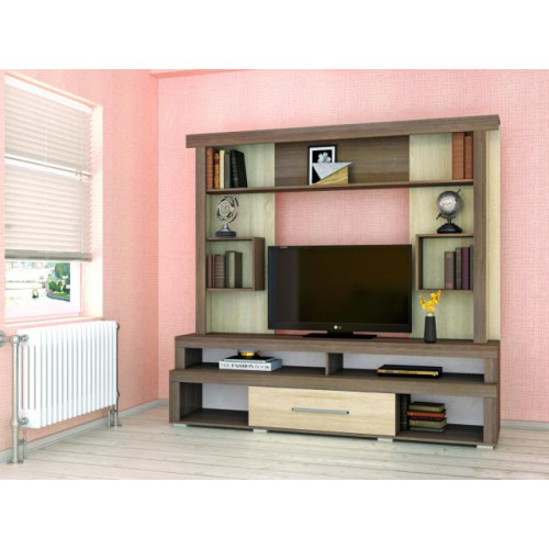 Гостиная «Марсель-3» (Ясень шимо / Дуб сонома)