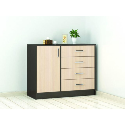 Комод «Катрин 6» (Венге / Дуб молочный)