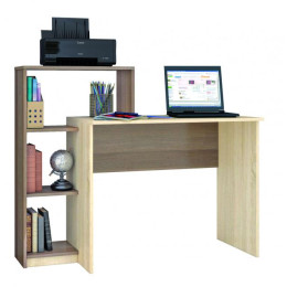 Стол компьютерный «Квартет-2» (Ясень шимо / Дуб сонома)