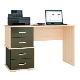 Стол письменный «Сити 2» (Венге / Дуб молочный)