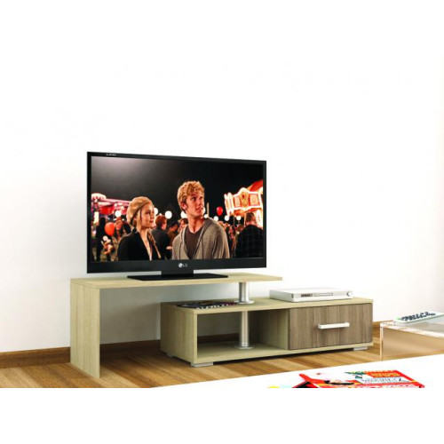 Тумба ТВ «Парус-6» (Дуб сонома / Ясень шимо)