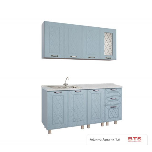 Кухня 1,6 «Афина Арктик»