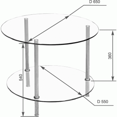 Стол журнальный «Отдых»
