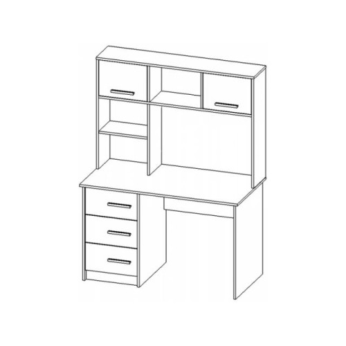 Стол письменный Агнешка м10 пикар/лаванда