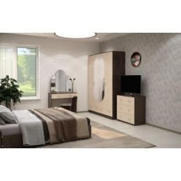 Спальный гарнитур «АЛЕКСАНДРА» беленый дуб