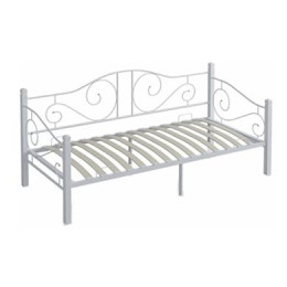 Кровать "Гарда-7" белая, с ортопедическим основанием