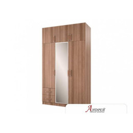 Шкаф 3-х ств.с ящиками (Ясень шимо)