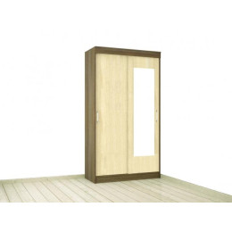 Шкаф-купе «Уют 1200» (Ясень шимо / Дуб сонома)