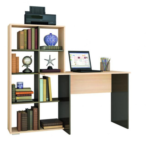 Стол компьютерный «Квартет-3» (Венге / Дуб молочный)