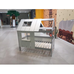 Стол журнальный «Консул-2» (Дуб сонома / Ясень шимо)