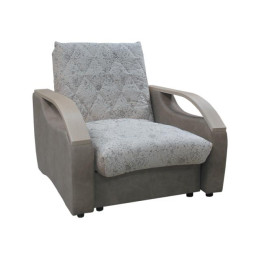 Кресло "Алисия" эстэль01беж/нубукбафф/850*110*22белый/2категория