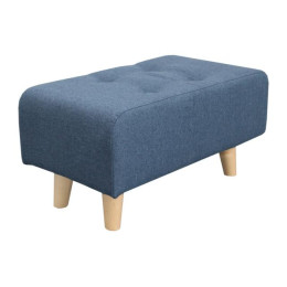 Банкетка "Клементина с цв.пуговицами" темпо 7 синий