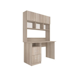 Стол компьютерный "Матеуш 5" шимо светлый