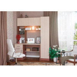 Стол компьютерный «Стол №7» Шимо темный/Шимо светлый