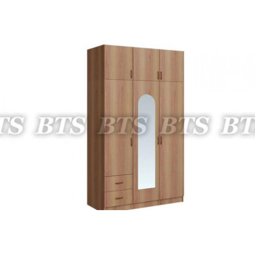 Шкаф 3-х ств.с ящиками (Венге/Лоредо)