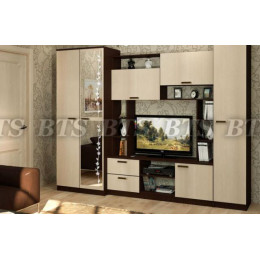 Гостиная Флора - Ясень шимо/Дуб атланта