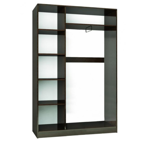 Шкаф-купе «Афина» (Венге / Дуб молочный) с фотопечатью