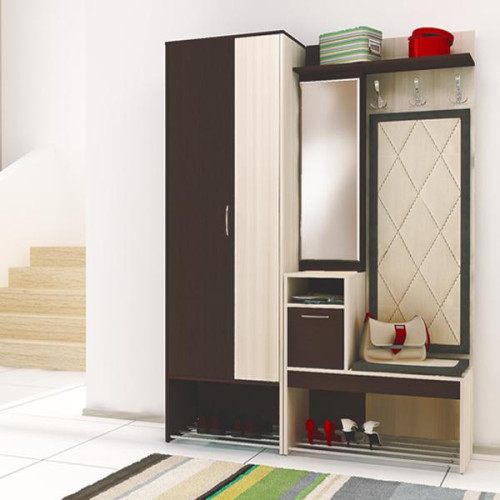 Прихожая «Ольга» (Дуб молочный / Крем)