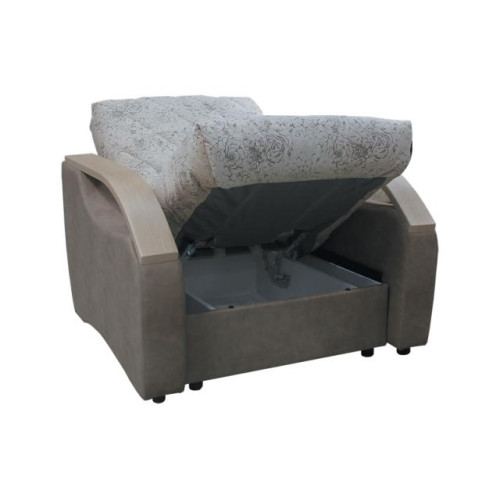 Кресло Алисия эстэль01беж/нубукбафф/850*110*22белый/2категория