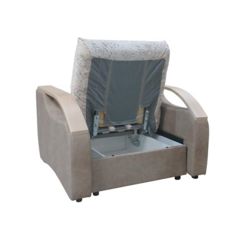 Кресло Алисия эстэль01беж/нубукбафф/850*110*22белый/2категория