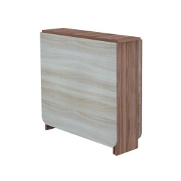 Стол обеденный "Войцех 4" шимо светлый/шимо темный