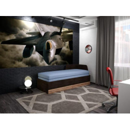 Кровать-трансформер «Сигма» венге/дуб сакраменто