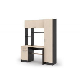 Стол компьютерный «Стол №7» Шимо темный/Шимо светлый