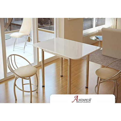 Стол обеденный BTS (Белый глянец)