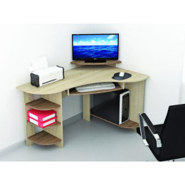 Стол компьютерный «Грета-5» (Дуб сонома / Ясень шимо)