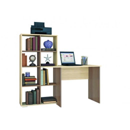 Стол компьютерный «Квартет-3» (Ясень шимо / Дуб сонома)