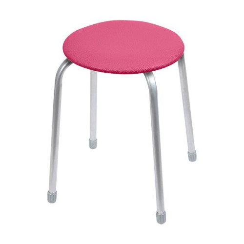 Табурет «Классика 2» малиновый