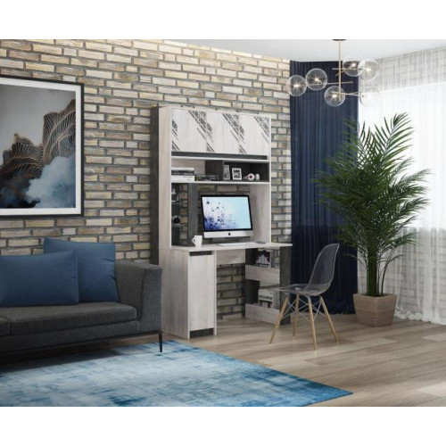 Стол компьютерный «Кембридж-2» Рич Блэк / Ватервуд