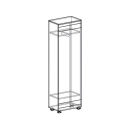 Прихожая «Диана» Шкаф-гармошка