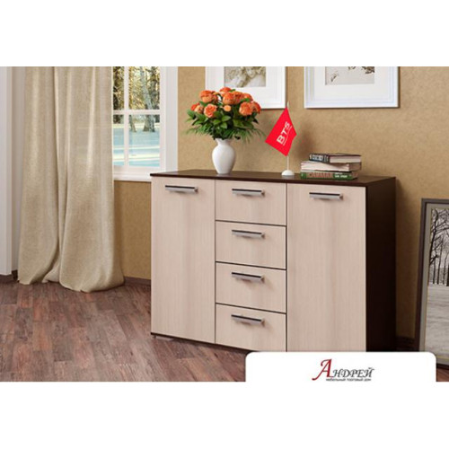 Комод Стандарт №2 NEW (Венге/Лоредо)