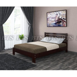 Кровать "Матильда" 1,2м (Орех темный)