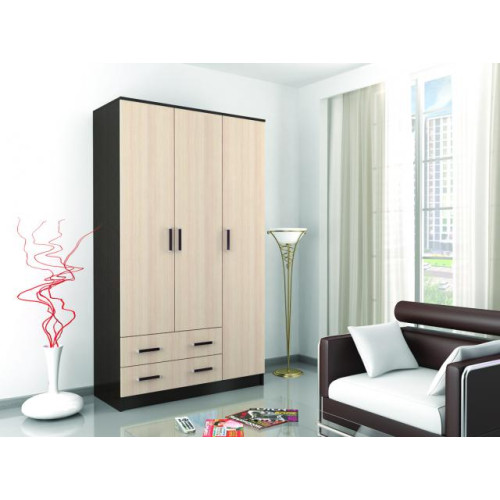 Шкаф комбинированный «Лагуна» (Венге / Дуб молочный)