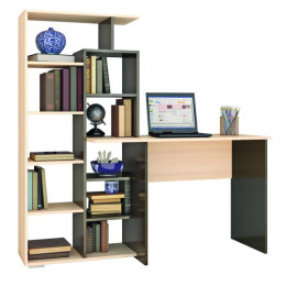 Стол компьютерный «Квартет-4» (Венге / Дуб молочный)