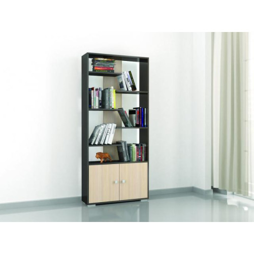 Стеллаж «Ромео-4» (Венге / Дуб молочный)