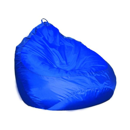 Пуф Груша-2 оксфорд синий/синий