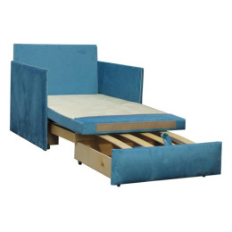 Диван "Дариуш" спектра155голубой/теосмилк/1категория